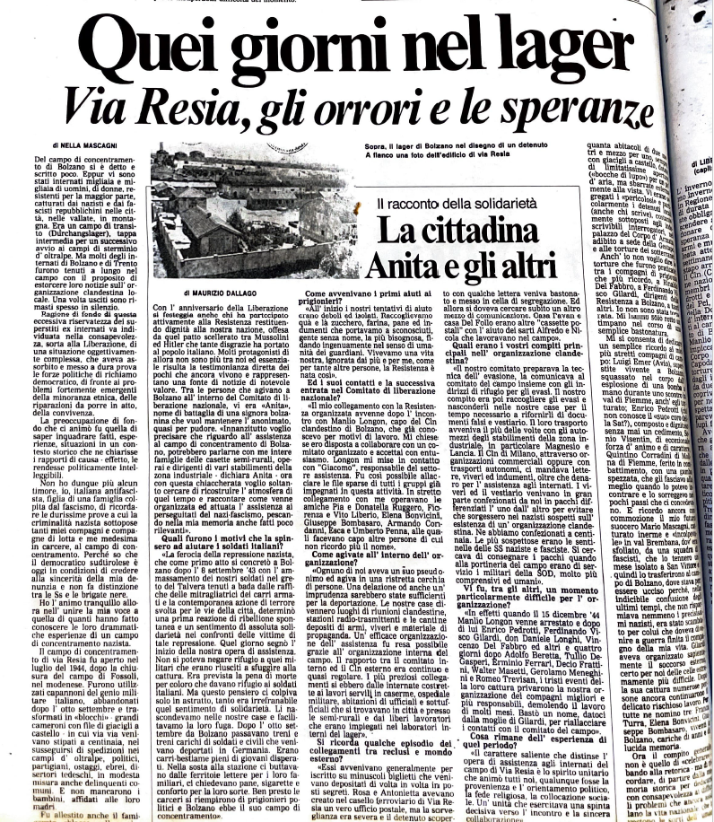 La cittadina Anita e gli altri, in "Alto Adige" 26.4.1995